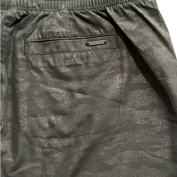 Orvis Travel Skort Skirt W/ Shorts Stretch Fabric Green Camo Women's Size Small - Picture 4 of 5